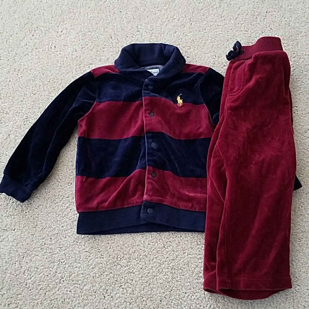 Polo Velour Sweatsuit